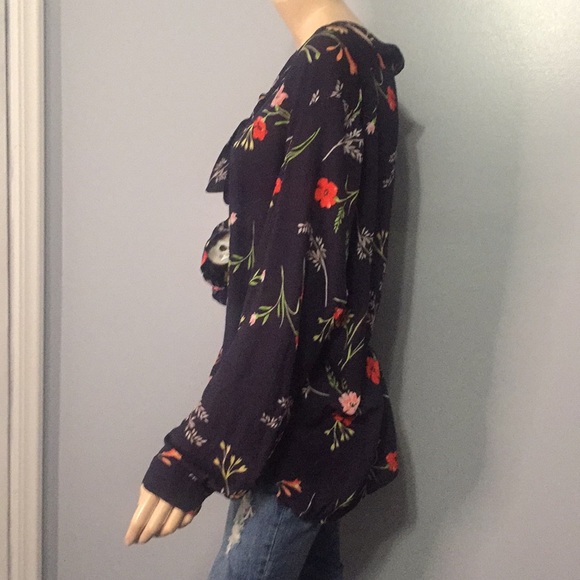 ⭐️ATMOSPHERE Longsleeves Floral Print Sz 16⭐️ - Picture 7 of 12